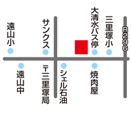 成田予備校 三里塚校地図